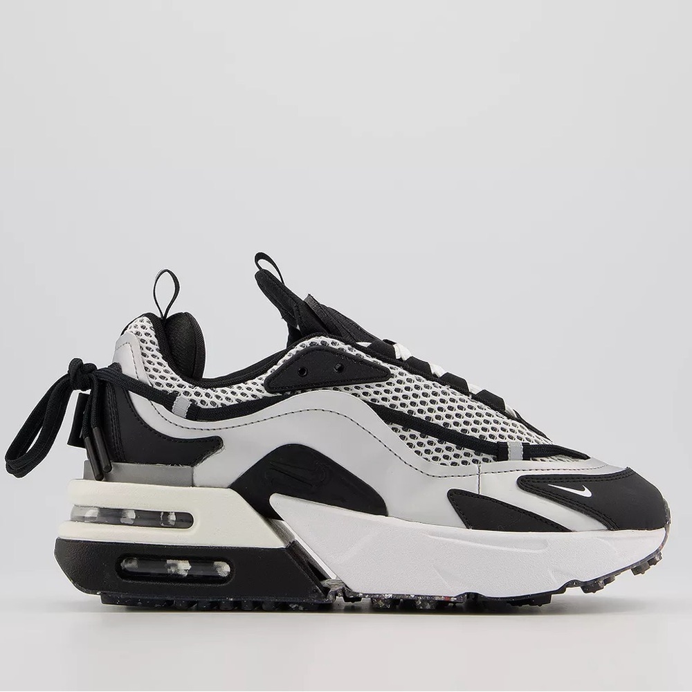 Nike Air Max Furyosa Silver/Black New Women's Sneakers Size 6.5 US DC7350-001